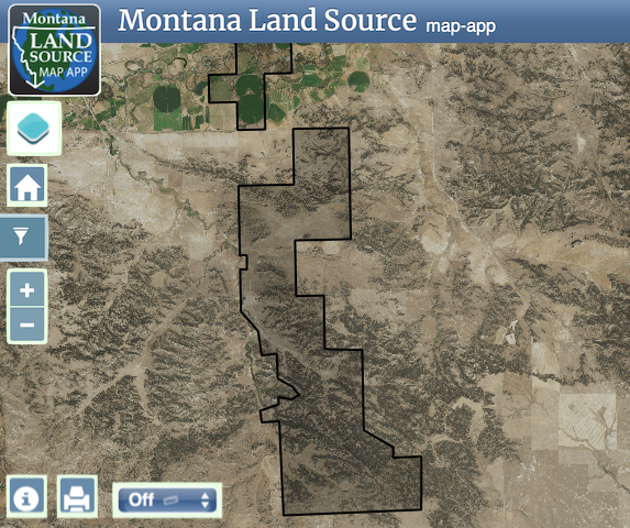Elk Bluff map image