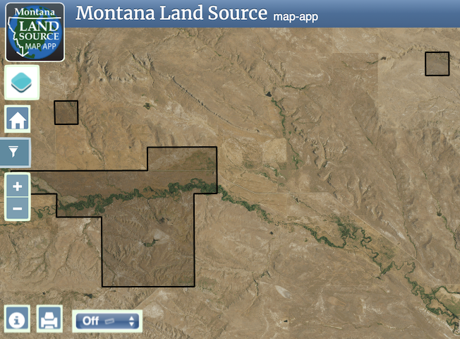 Elk Creek Bird Hunting map image