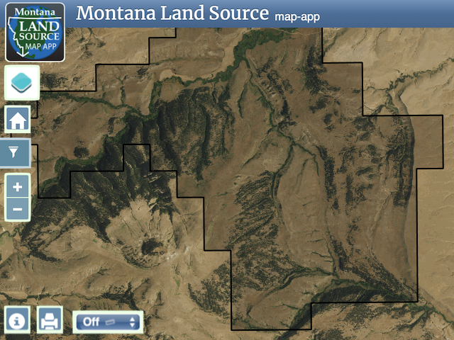 Elk Creek Wildlife Preserve map image