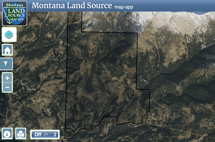 Elk Meadows Ranch map image