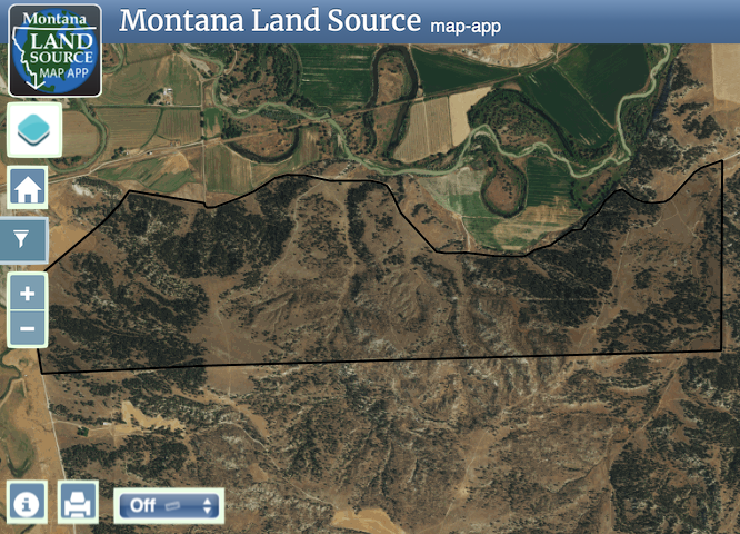 Elk Run Ranch map image