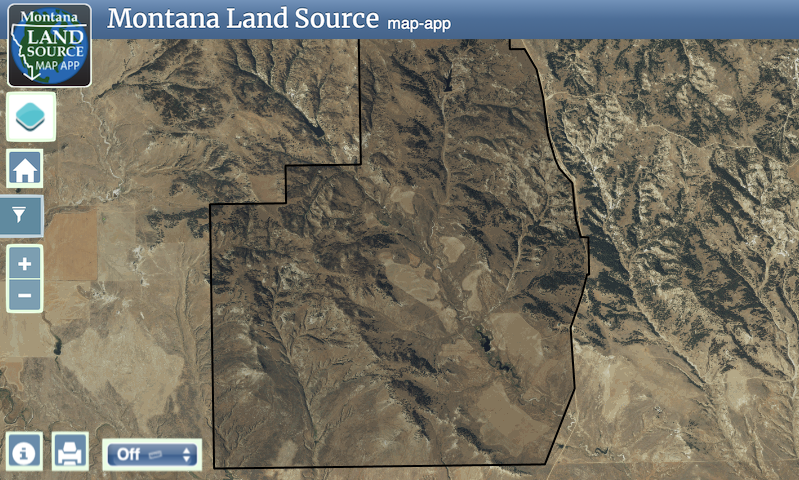 Elkhorn Land and Cattle LLC Ranch map image