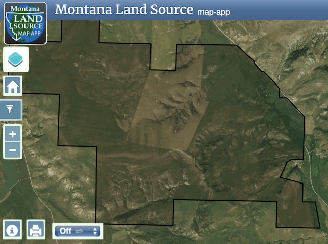 Evans Ranch map image