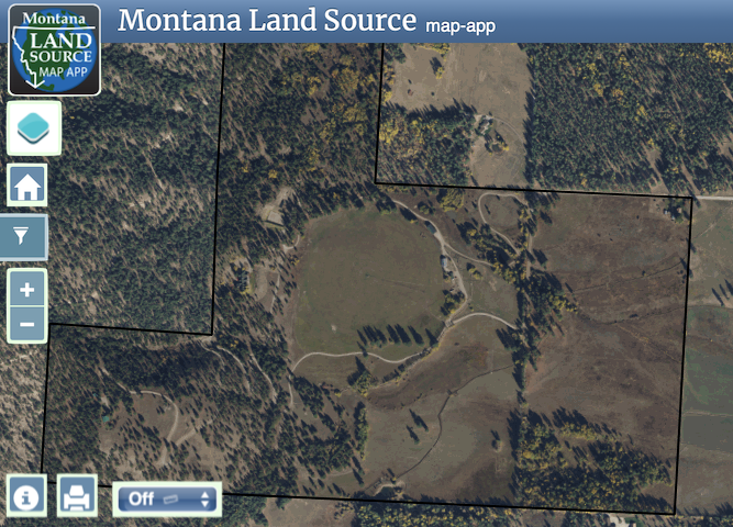 Exquisite Log Home map image