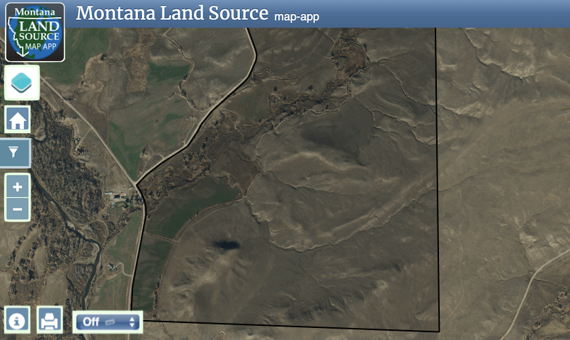 Falls Creek Acreage map image