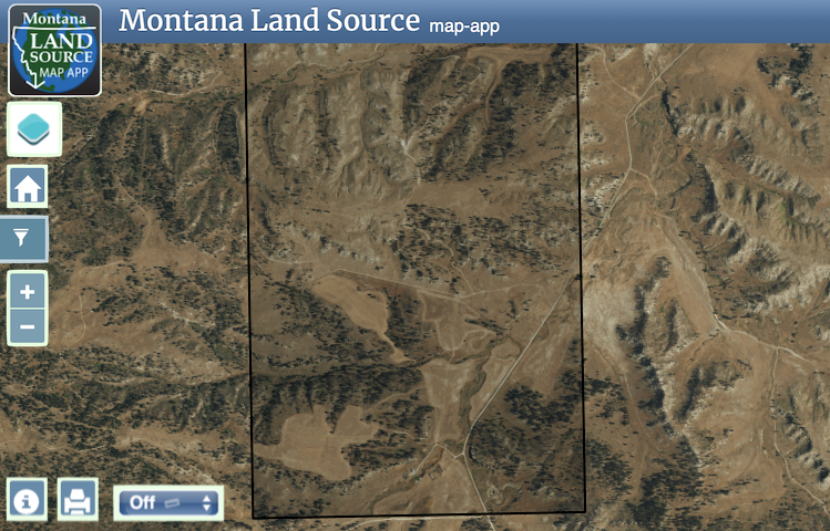 Fishel Creek Ranch map image