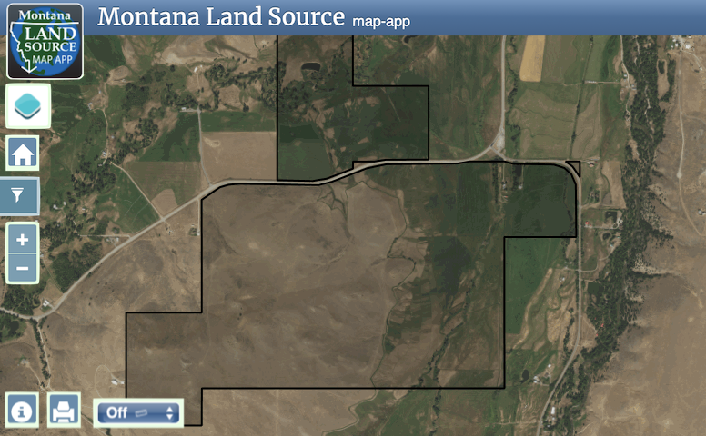 Fishtail Meadows Ranch map image