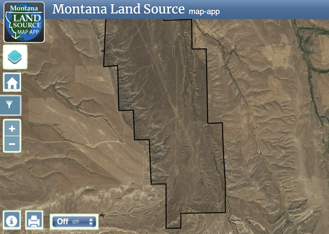 Five Mile Creek Ranch map image