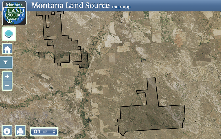 Flasted Home Ranch map image
