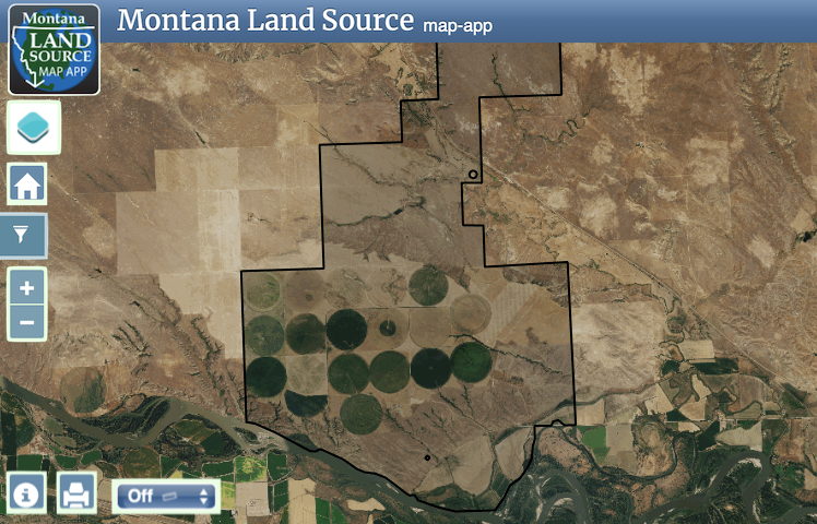 Forsyth Pivot Farm map image