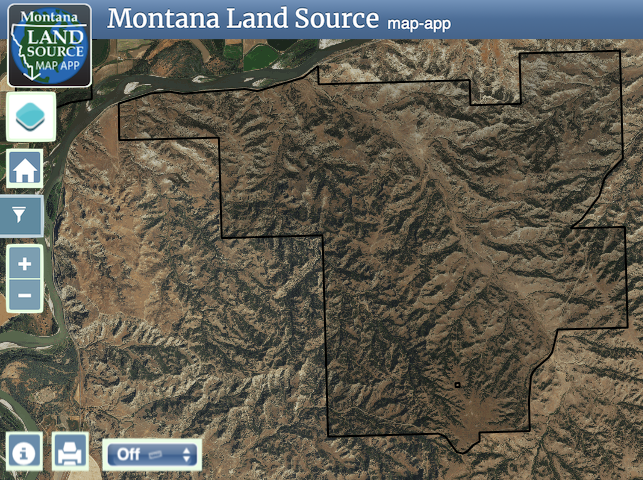 Forty-Four Ranch map image