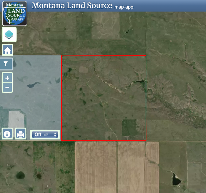 Frenchman Creek Ranch map image