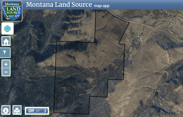 Garrity Mountain Meadows map image