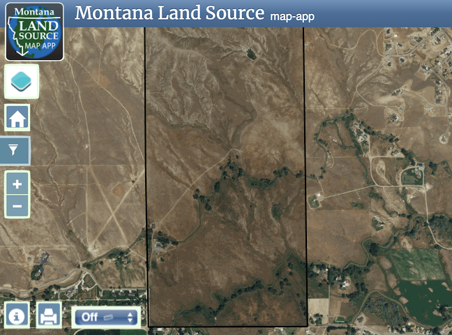 Golf Course Road map image