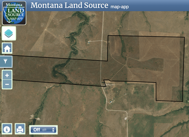Goose Creek Road map image