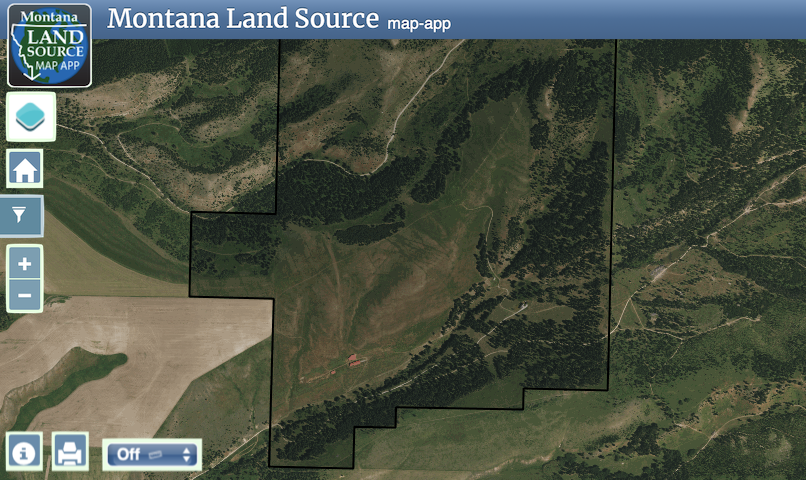 Gurnett Creek Ranch map image