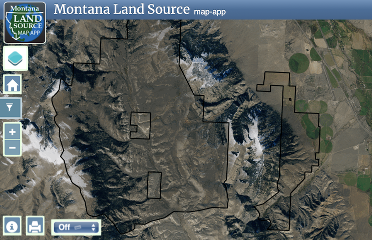 HC Cattle Ranch map image