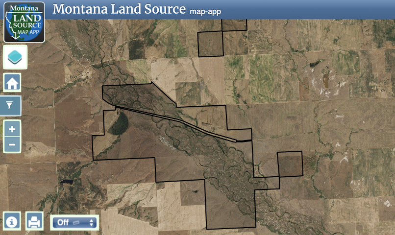 Harr Ranch map image