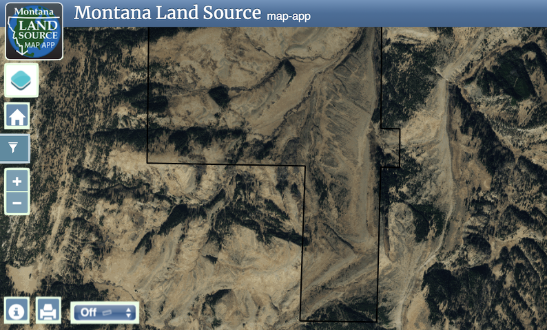Hatfield Mountain Ranch map image