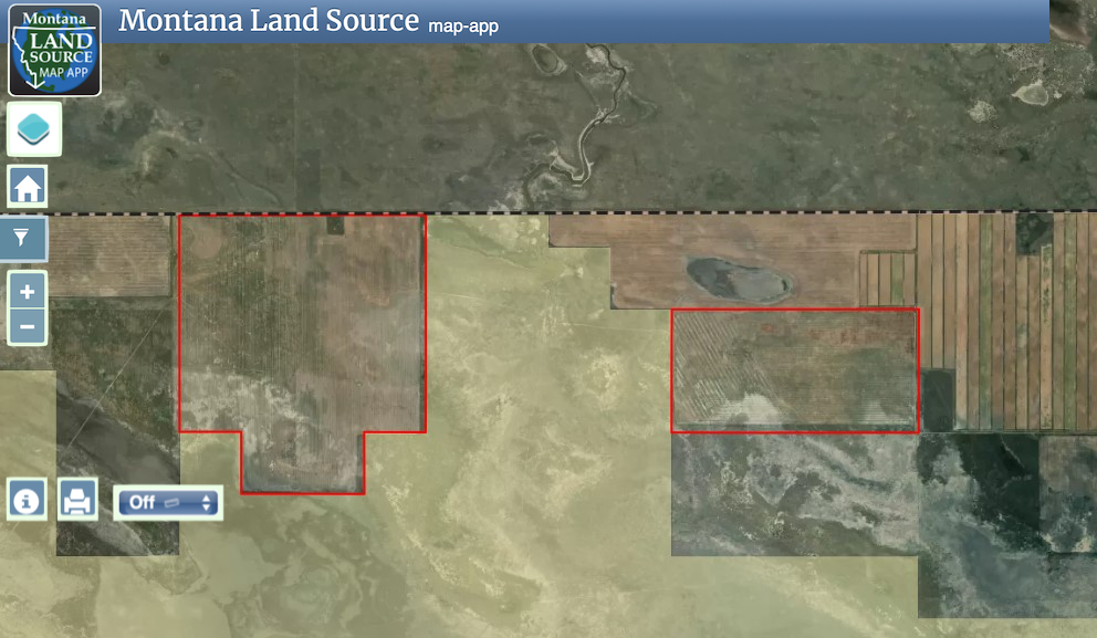 Havre Property - 960 Acres map image