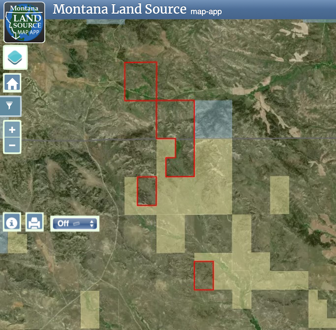 Hawk Creek Ranch map image