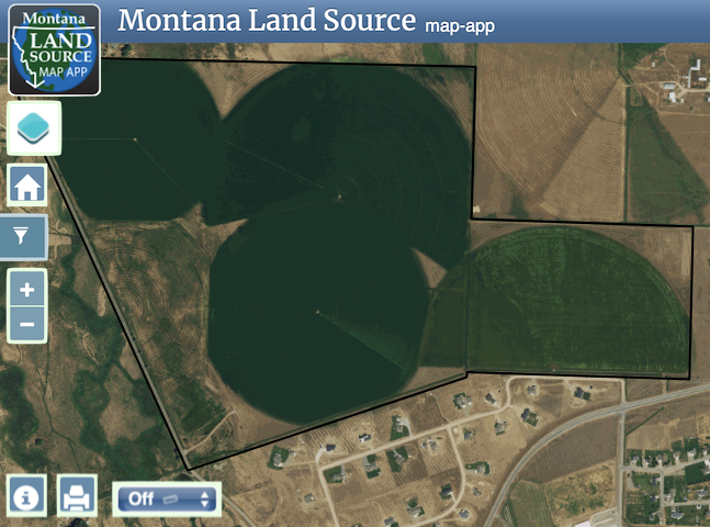 Helena Valley Hay Farm map image