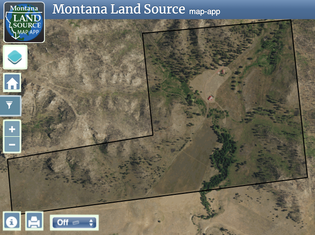 Hidden Springs Ranch map image
