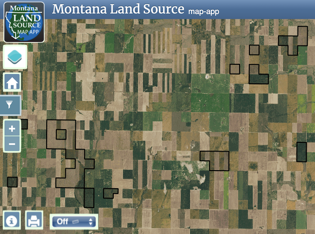 Hill County Farm map image