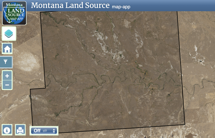 Horse Creek Basin Ranch map image