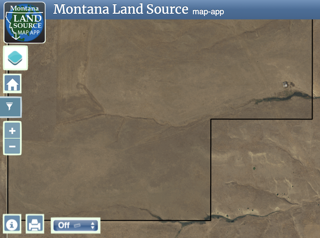 Hump Creek Road map image