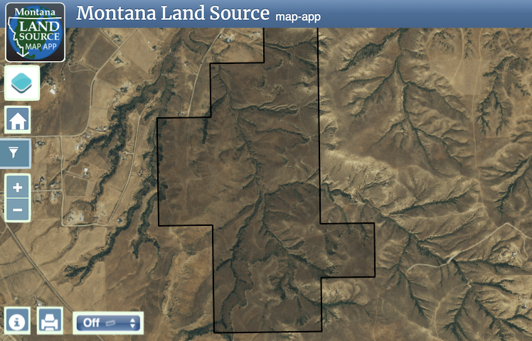Hunnes Ranch map image
