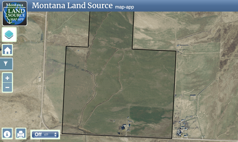 Hwy 348 Kelly Ranch map image