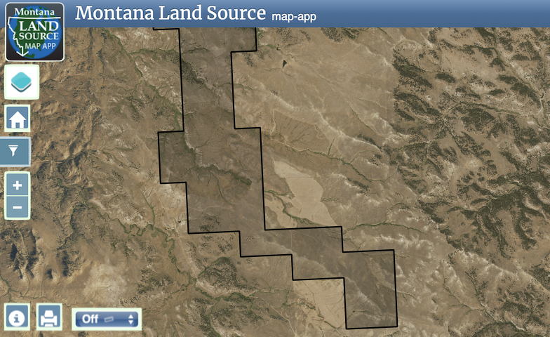 Indian Creek Ranch map image