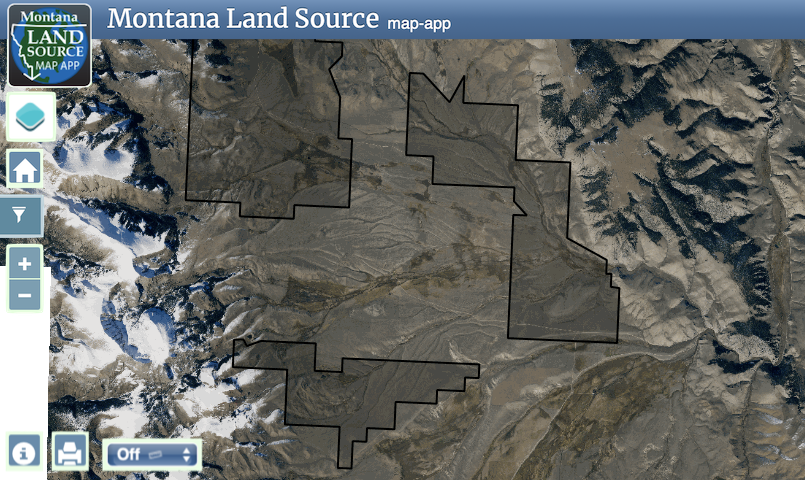 Island Butte Ranch map image