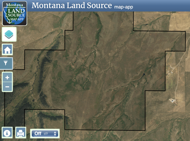 Jackson Coulee Ranch map image