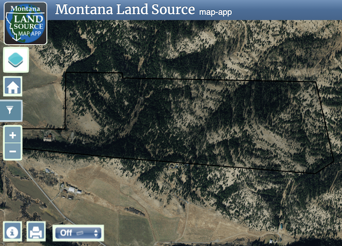 Jackson Creek Road map image