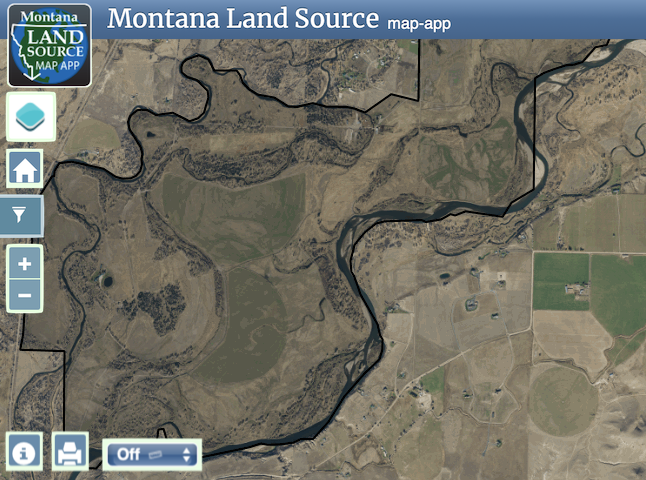 Jefferson Island Ranch map image