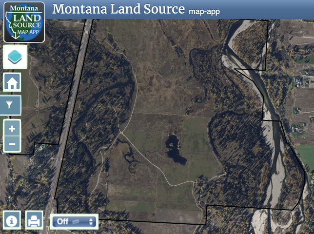 Kootenai Springs Ranch map image