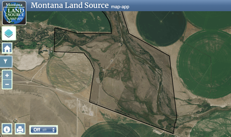 Lazy M Ranch map image