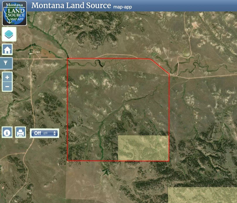 Legacy 551 Ranch map image