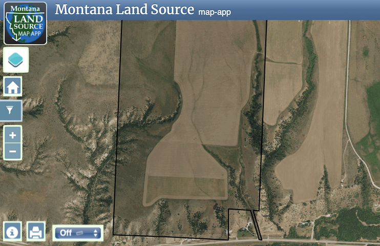 Lippert Gulch 400 map image