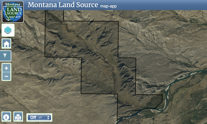 Little Timber Ranch map image