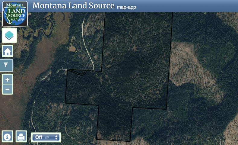 Logan Creek Road map image
