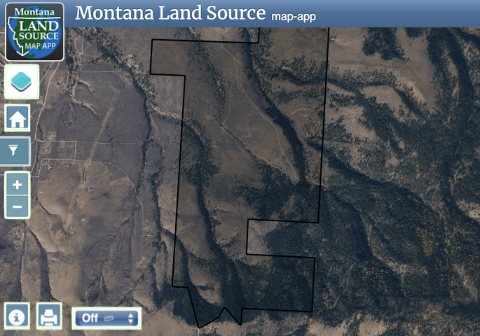 Lone Rock Elk Ranch map image