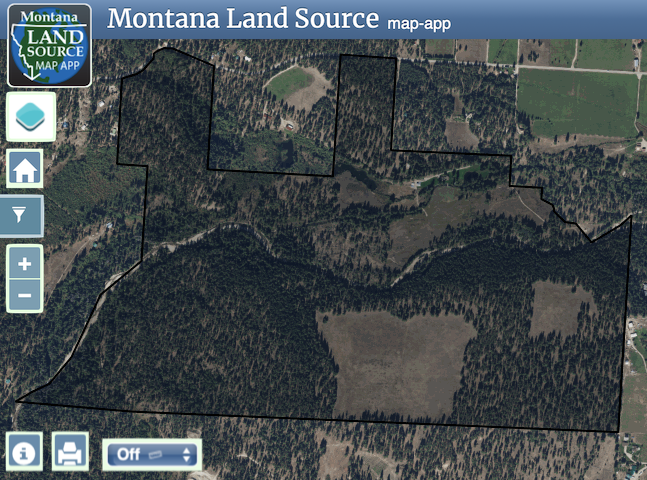 Lost Horse Creek Ranch map image