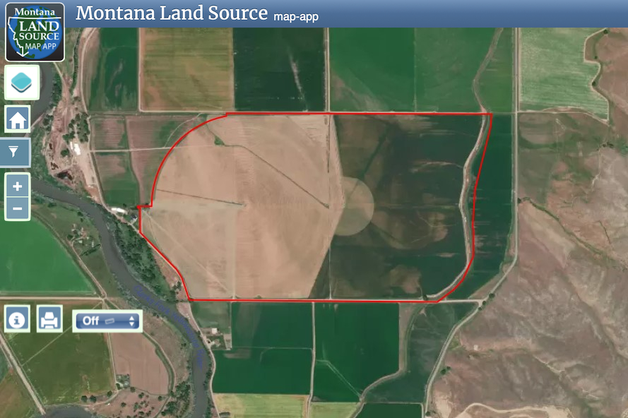 Lower River Road map image