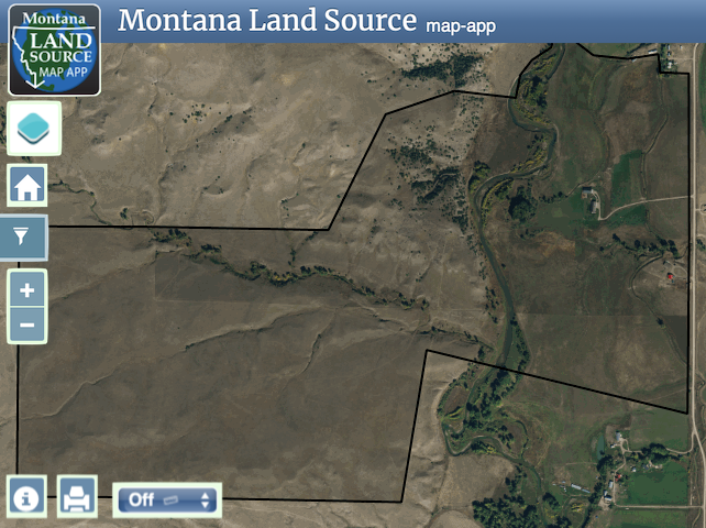 Lower Sweet Grass map image