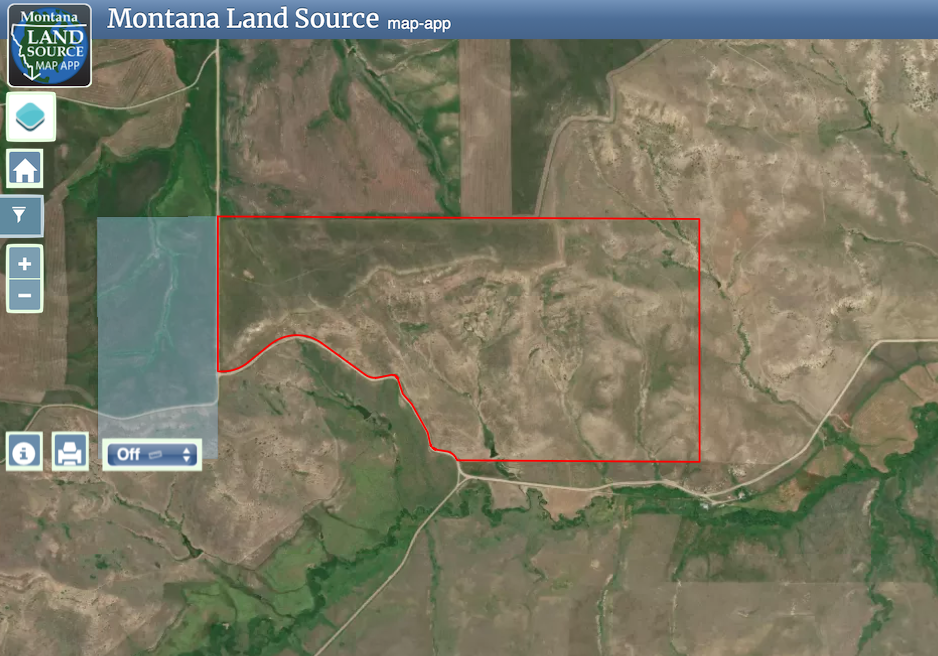 Loyning Hill Road map image