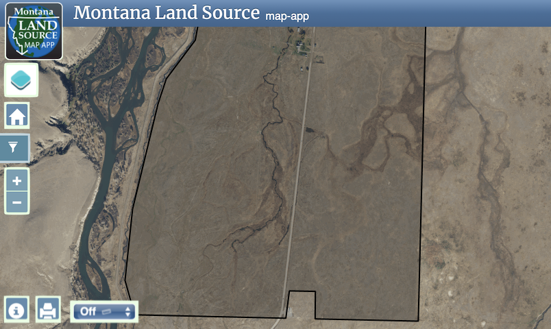 Madison Cliffs Ranch map image