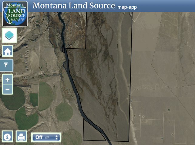 Madison River Ranch map image